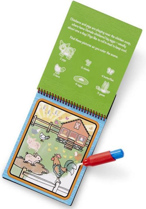 Image du produit Melissa & Doug Livre à colorier, ferme