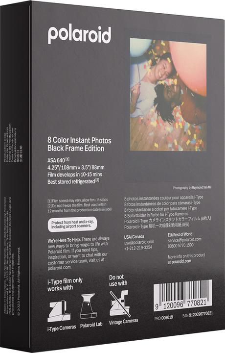 Image du produit Polaroid Edition Black Frame (Maintenant, OneStep+ (en anglais))