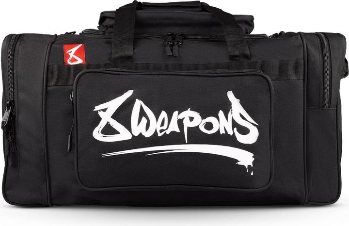 Actual product image 8Weapons Sport Bag, BIG 8, black-white (70 l)
