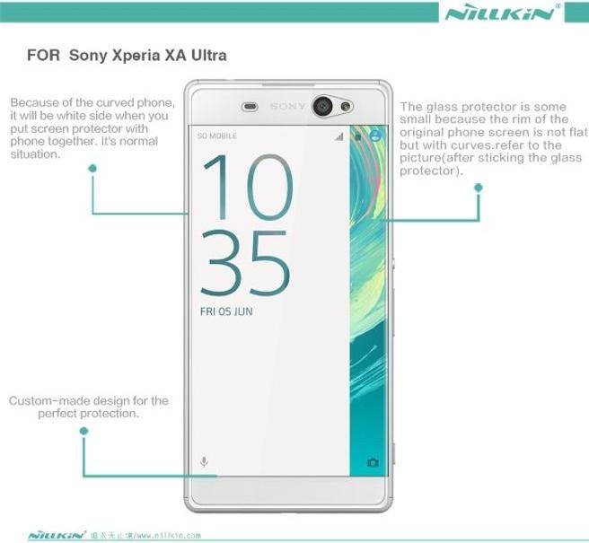 Actual product image Nillkin Matte Series (1 Piece, Sony Xperia XA Ultra)