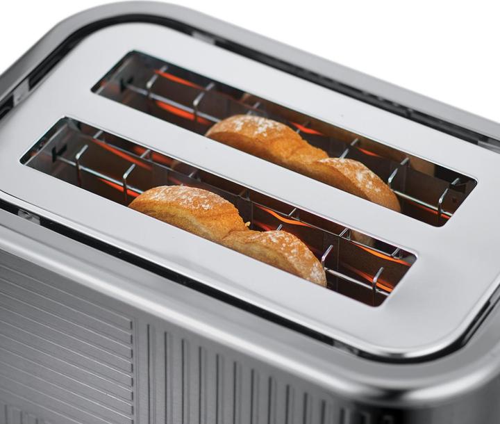 Produktbild Russell Hobbs 25250-56 Geo Steel 2Schlitz Toaster