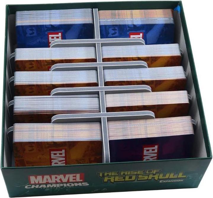 Immagine prodotto Folded Space FS-MARZO+ - Inserto: Espansione Marvel Champions - L'ascesa del Teschio Rosso
