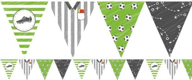 Produktbild Amscan Girlande Fussball