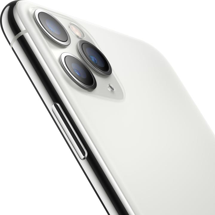 Image du produit Apple iPhone 11 Pro Max (256 Go, Silver, 6.50", SIM + eSIM, 12 Mpx, 4G)