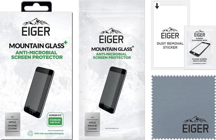 Image du produit Eiger Mountain Glass+ (1 pièce(s), Apple iPhone 13 mini)