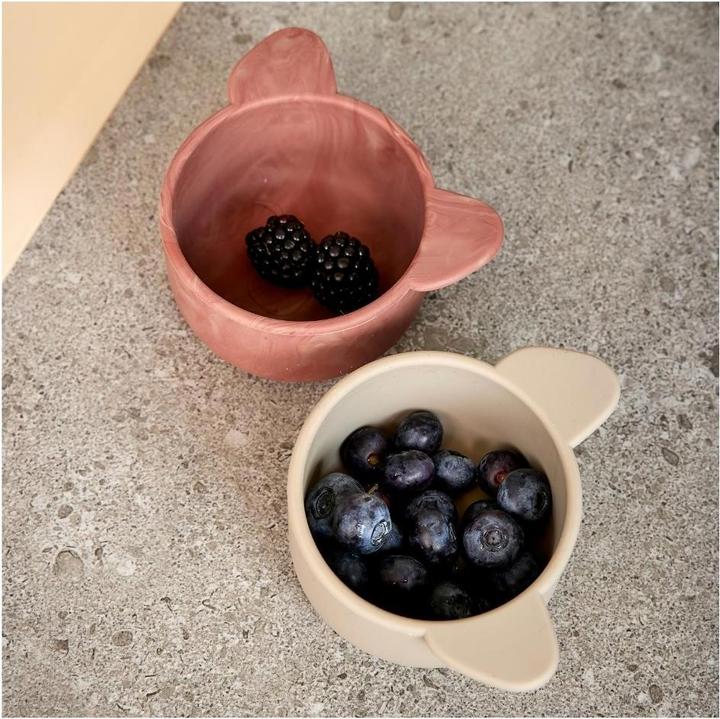 Actual product image Nuuroo 2 Pack Silicone Bowl Koala Cobblestone