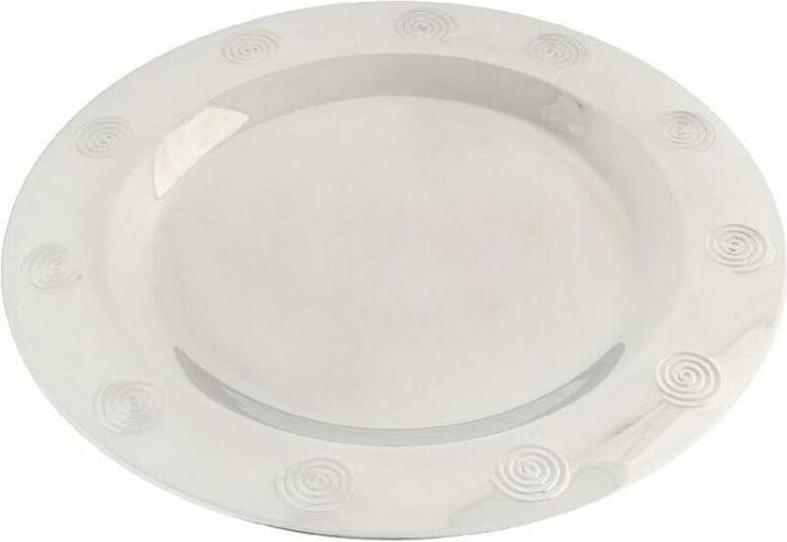 Image du produit DKD Home Decor Flacher Teller Edel 30 x 30 x 0,5 cm (30 cm)