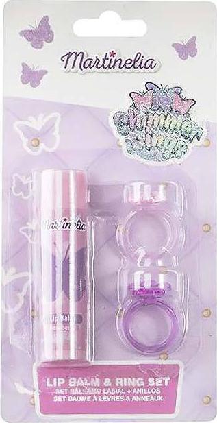 Produktbild Martinelia MA26125 Παιχνίδια Ομορφιάς Shimmer Wings Lip Balm & Ring Set