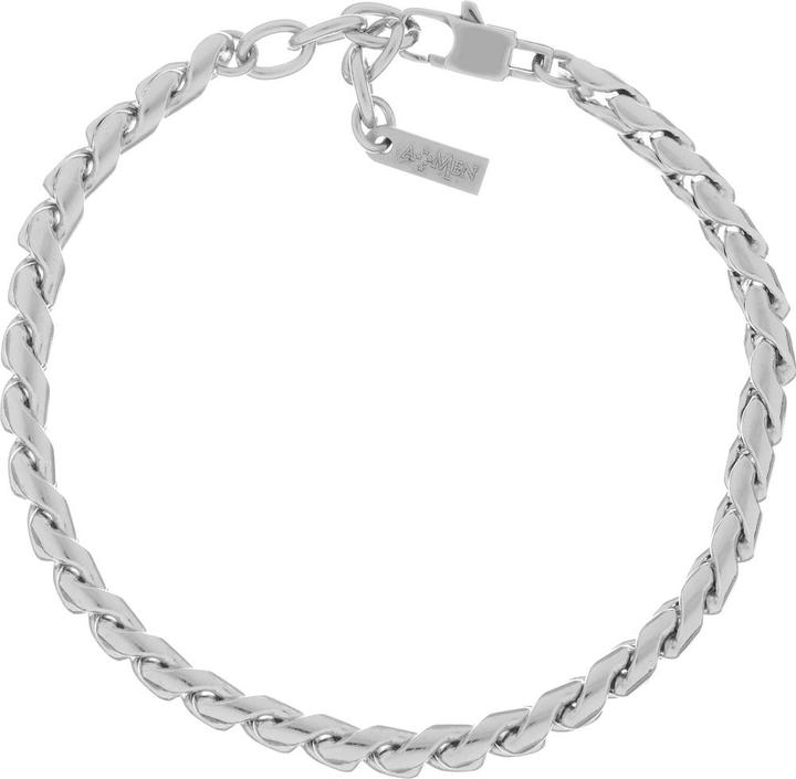 Amen Steel Armband (22 cm, Edelstahl)