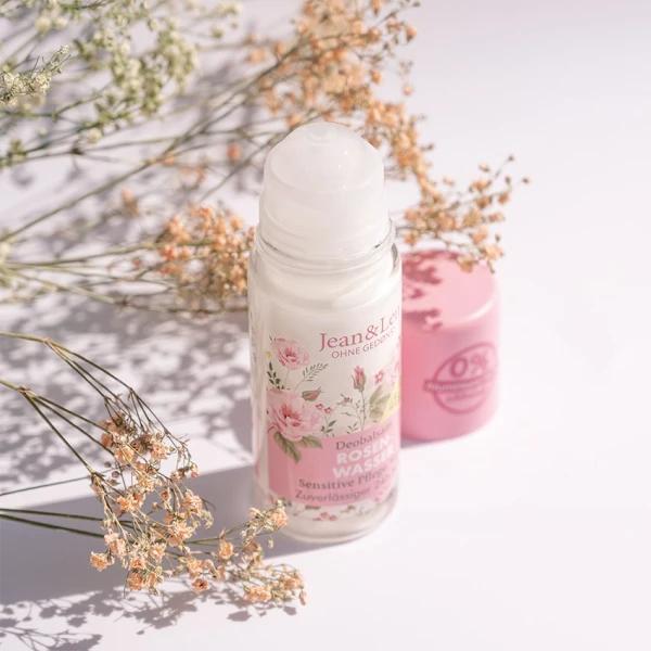Actual product image Jean & Len Jean&Len rulldeodorant roosivesi 50 ml (Roll-on, 50 ml)