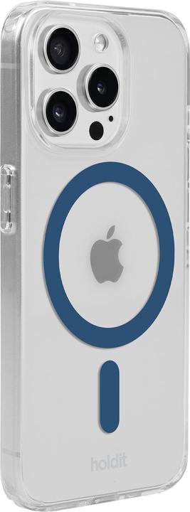 Actual product image Holdit Handyhülle MagSafe Denim Blau/Transparent (Apple iPhone 15 Pro Max)