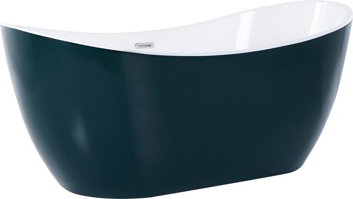 Produktbild Beliani Badewanne freistehend blaugrün oval 170 x 77 cm ANTIGUA (240 l, 77 cm, 170 cm)