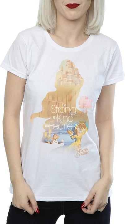 Produktbild Disney Princess Belle Filled Silhouette TShirt (M)