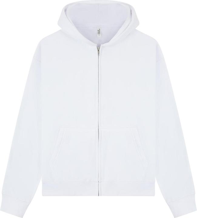 Immagine prodotto Casual Classics Premium Felpa con Cappuccio e Zip Intera Boxy Oversized Adulto Unisex (XL)