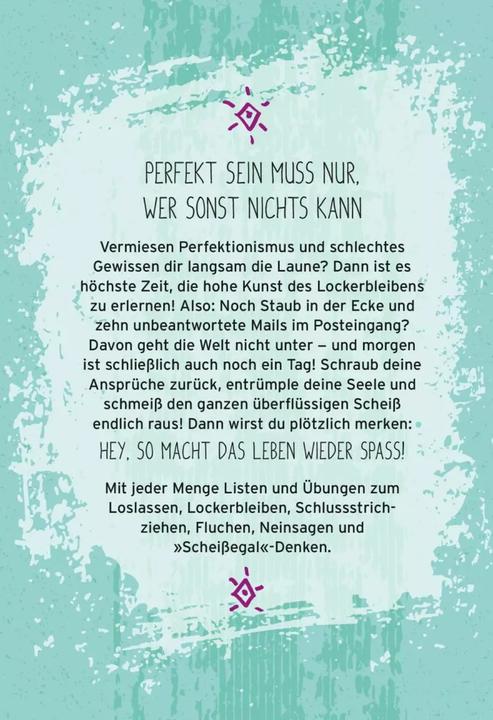 Produktbild Scheissegal, ich lass das jetzt so (Deutsch, Diana, Fred Young, 2019)