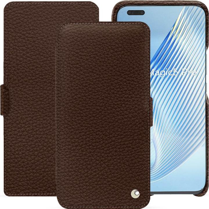 Actual product image Noreve Horizontal leather flap shell (Honor Magic5 Pro)
