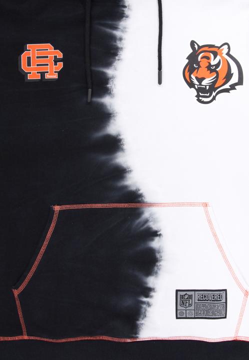 Produktbild Recovered Re:covered Fleece Hoody - INK DYE Cincinnati Bengals - XXL (XXL)