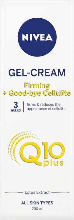 Actual product image NIVEA Q10 Straffende Anti-Cellulite (Body cream, 200 ml)