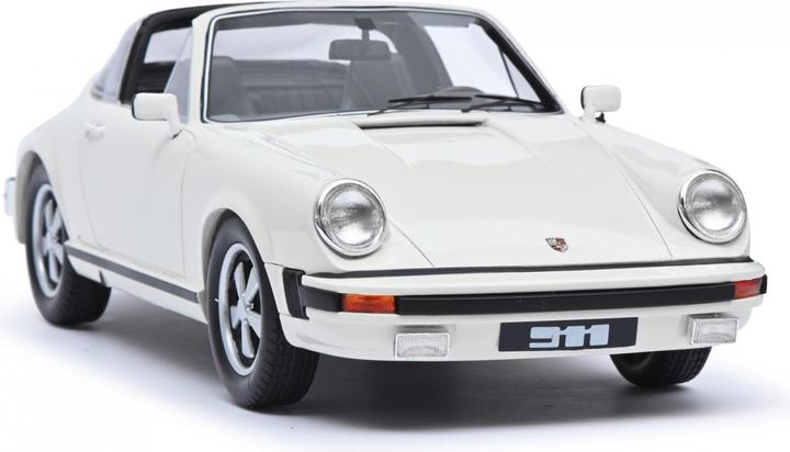 Produktbild Schuco Porsche 911 Targa weiss 1:18