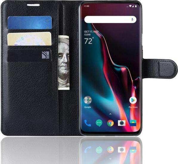 Image du produit MU Classic Série de couvertures de livres en cuir litchi (OnePlus 7 Pro)