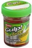 Berkley Gulp Alive Honey Worm White (3 cm)