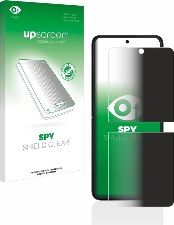 Immagine prodotto upscreen Pellicola privacy antispia Pellicola di protezione dalla luce blu (1 Pezzo/i, Samsung Galaxy Z Flip3)