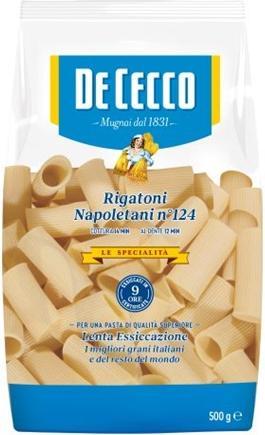 Immagine prodotto De Cecco Rigatoni Napoletani (500 g)