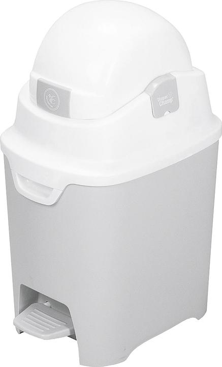 Actual product image Diaper Champ Nappy Pail One Standard Handsfree 60 l Silver