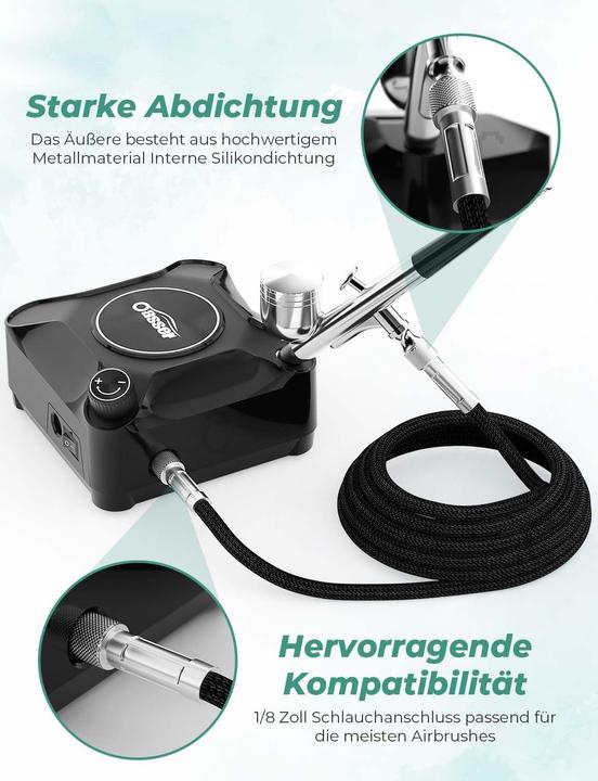 Produktbild Oasser Airbrush Set mit Kompressor