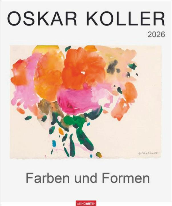 Immagine prodotto Oskar Koller - Farben und Formen Kalender 2026 - Farben und Formen (46 x 55 cm, Tedesco)
