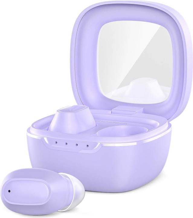 Choetech MEMS wireless TWS Bluetooth 5.3 headphones - purple (8 h, Wireless)