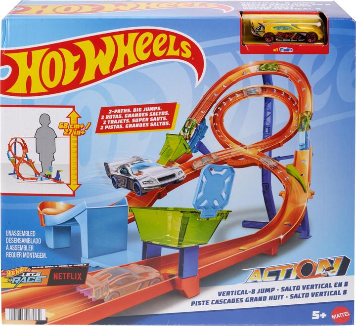 Hot Wheels Action Vertikaler 8er-Kurvensprung