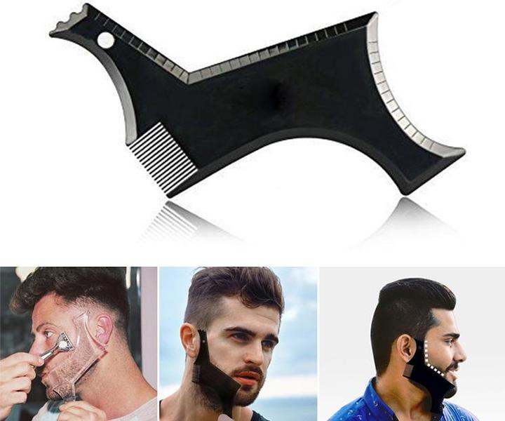 Produktbild Ueli Express Bart Styling Schneide Vorlage Schablone Markant