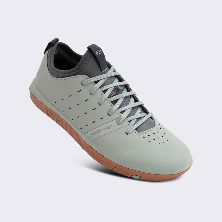 Crankbrothers Stamp Street Fabio Schuh, Lace, sage/grey/gum, 46.5 (EU) | 12.5 (US) (46.5)