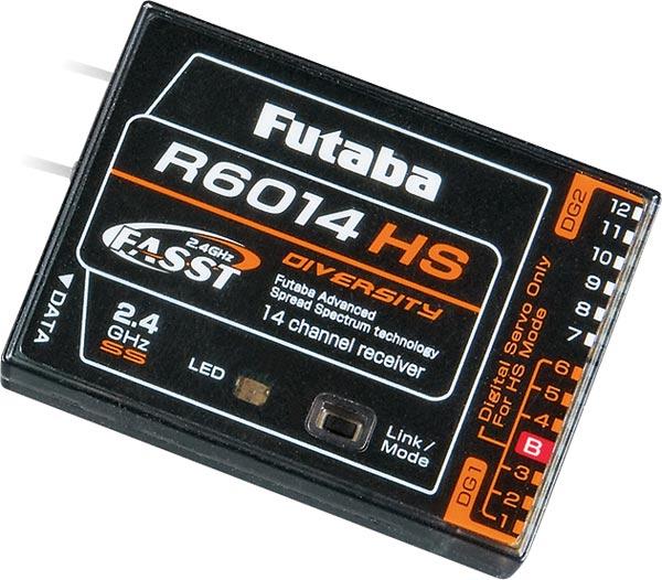 Actual product image Futaba R-6014 Hs