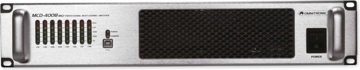 Image du produit Omnitronic MCD-4008 MK2 Amplificateur de puissance d'installation 8 canaux