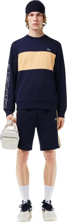 Actual product image Lacoste Unisex Adult Colour Block Crew Neck Sweatshirt (XS)