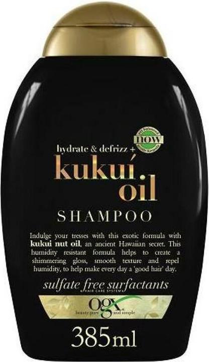 Ogx Moisturizing shampoo against creepy kukui oil 385 ml (385 ml, Flüssiges Shampoo)