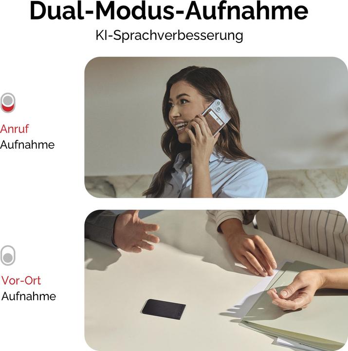 Actual product image Plaud Note AI-Recorder (64 GB)