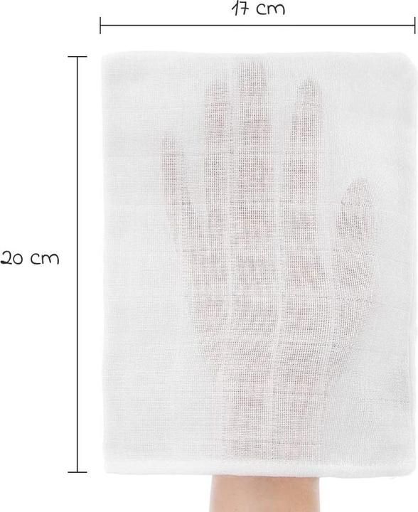 Actual product image Makian Gauze washing glove