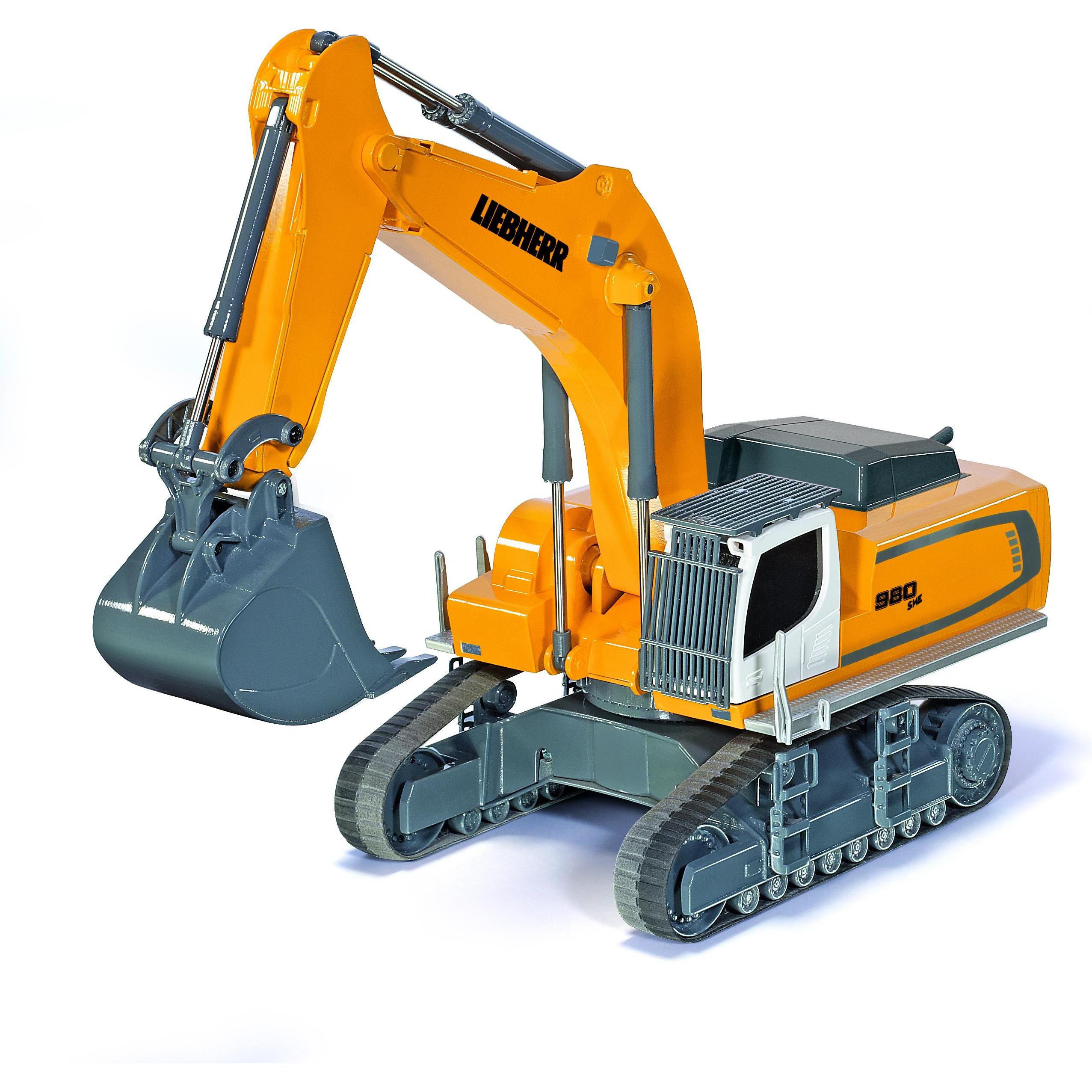 SIKU 　LIEBHERR  R980　ラジコンショベル SIKU LIEBHERR 980 RC Excavator is awesome! 1/32 too big for