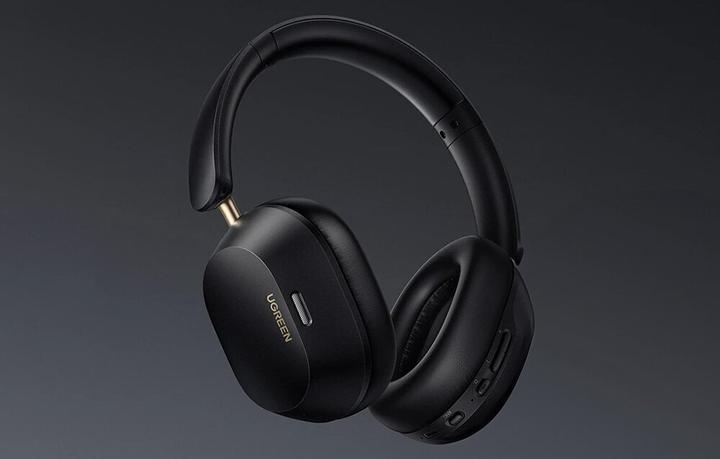 Actual product image Ugreen HiTune Max 5C Wireless Headphones, Hybrid ANC, Bluetooth 5.4 (black) (ANC, 75 h, Wireless)