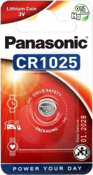Actual product image Panasonic Lithium Power CR1025 (1 pcs., CR1025, 30 mAh)