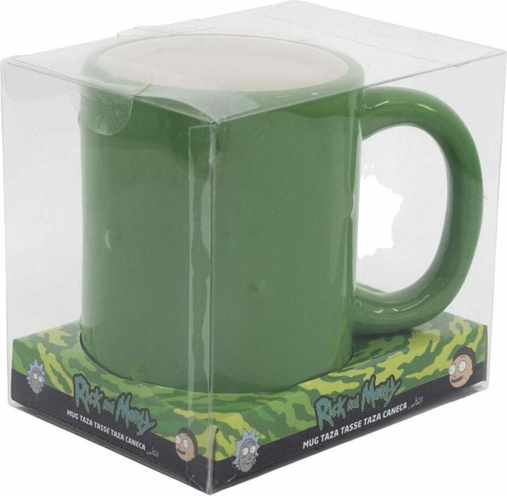 Actual product image Stor Rick & Morty 3D mug Pickle Rick 739 ml (739 ml, 1 x)