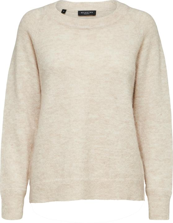 Produktbild Selected Femme Rundhalsausschnitt Woll Pullover (S)