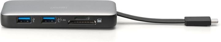 Produktbild Digitus USB-C Travel Docking Station, 7-Port (USB-C, 7 Ports)