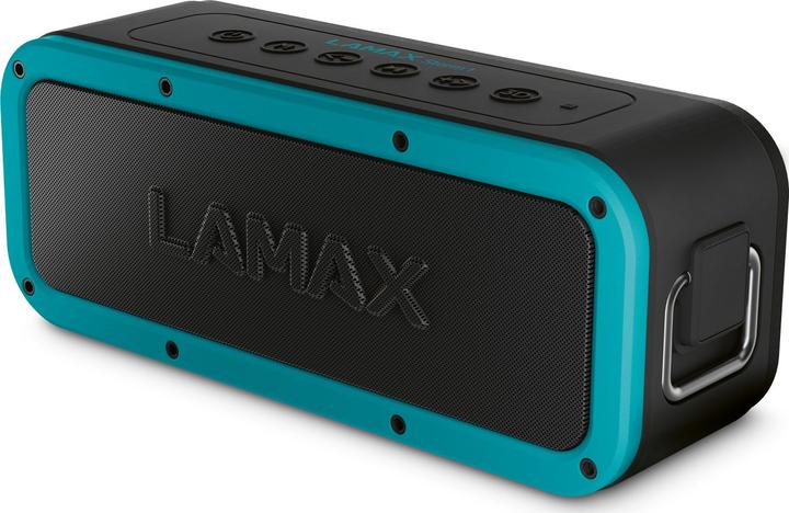 Produktbild Lamax STORM1 Tragbarer Lautsprecher 40 W Tragbarer Stereo-Lautsprecher Schwarz (15 h, Stromversorgung über USB)