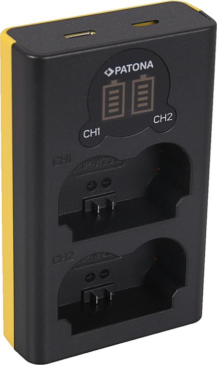Patona Dual LCD Charger USB Fuji NP-W235 (Ladegerät)