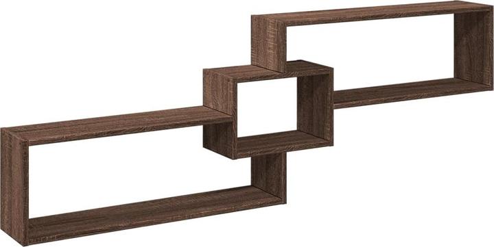 Productafbeelding VidaXL Eiken wandmeubel (158 x 18 x 53 cm)