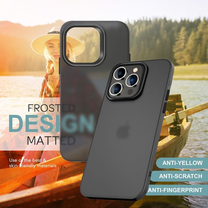 Produktbild Nalia Matt Silikon Hülle (Apple iPhone 16 Pro Max)